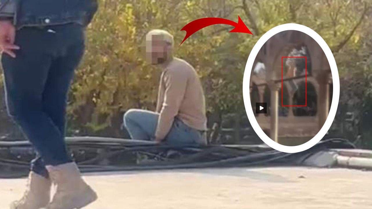 "İşten atıldım" diyerek göle balıklama atladı!