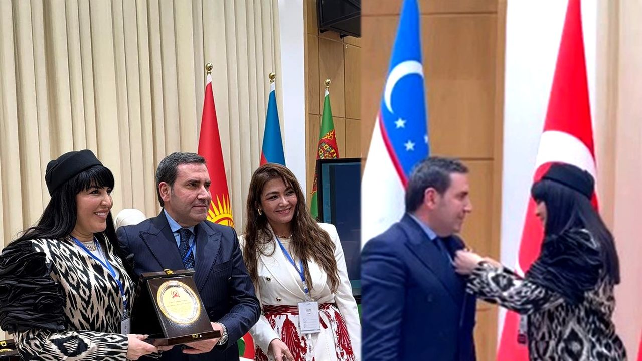 Hafız Dr. Selman Okumuş’a Özbekistan’dan Çifte Ödül