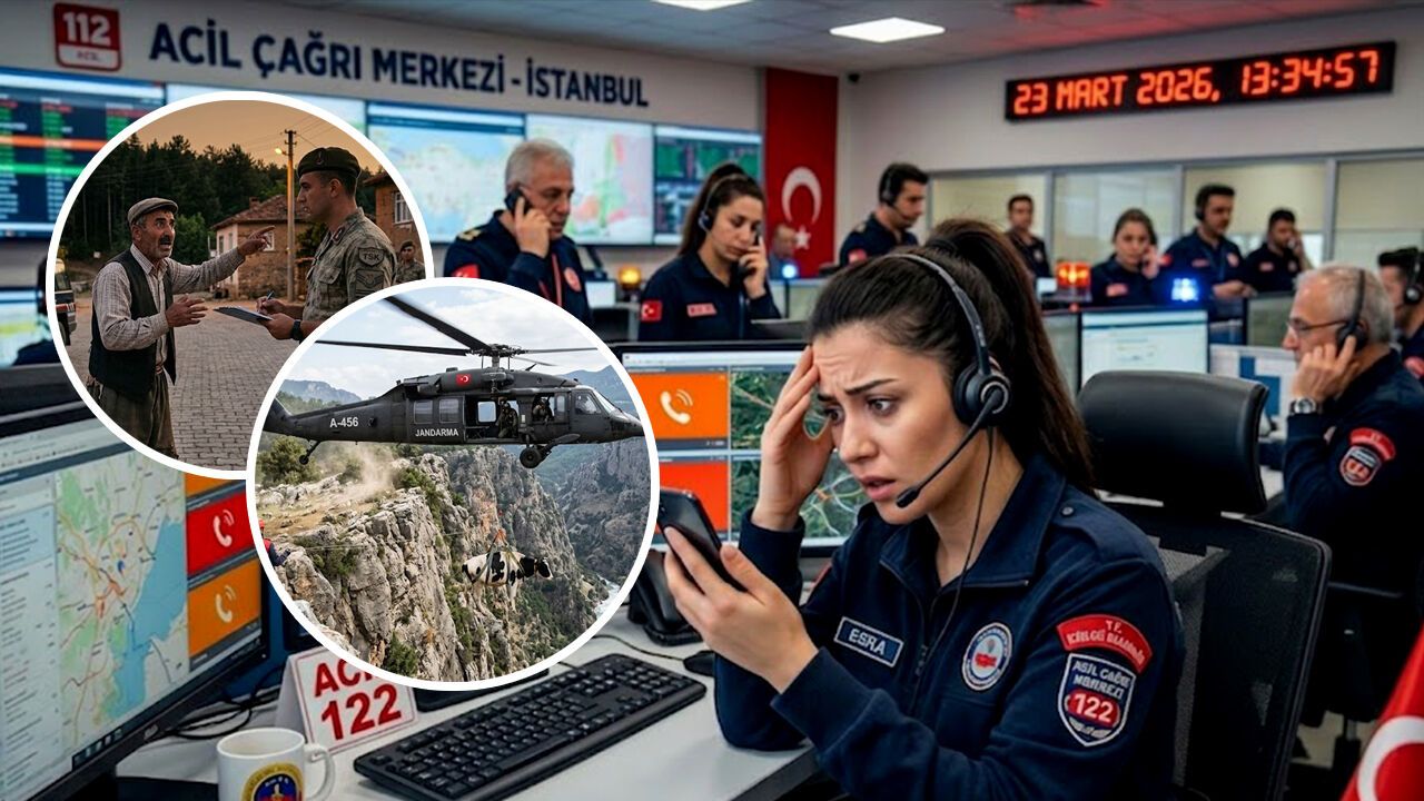 İneği için (sikorsky) helikopter istedi! 112'ye gelen ilginç talepler