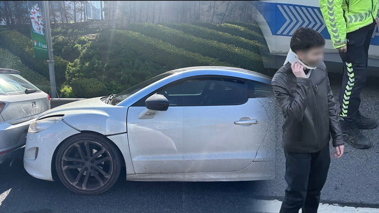 İstanbul’da zincirleme kaza! Yaralı sürücü ambulansa binmeyi reddetti