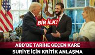Trump ve Suriye Lideri Arasında Samimi Anlar Kameralara Yansıdı