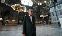 Cumhurbaşkanı Erdoğan'dan dikkat çeken Ayasofya paylaşımı!