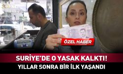 Suriye’de o yasak kalktı! Uzun yıllar sonra ilk…