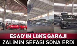 Beşar Esad'ın lüks garajı görüntülendi