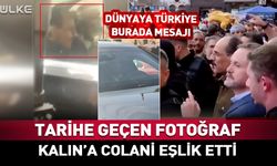 Şam’da MİT Başkanı Kalın’a Colani eşlik etti