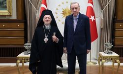 Erdoğan, Bartholomeos’u kabul etti