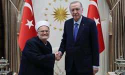 Erdoğan, İkrime Sabri ile görüştü