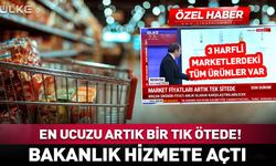 En ucuzu artık bir tık ötede! 3 harfli marketlerdeki tüm ürünler var...