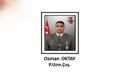 Piyade Uzman Çavuş Osman Oktay şehit oldu