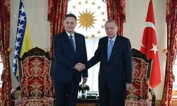 Cumhurbaşkanı Erdoğan, Denis Becirovic'i kabul etti