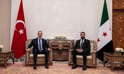 Bakan Hakan Fidan Şam'da Şara ile görüştü