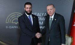Cumhurbaşkanı Erdoğan, Ahmet Şara'yı kabul etti