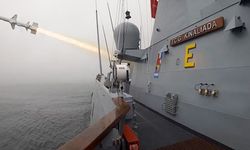 TCG Kınalıada'dan ateşlenen "ATMACA" böyle vurdu