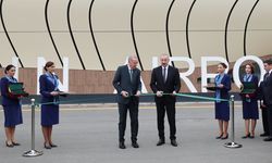 Erdoğan ve Aliyev, Laçın Uluslararası Havalimanı’nın açılışını yaptı