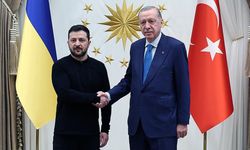 Cumhurbaşkanı Erdoğan, Zelenskiy'i kabul etti