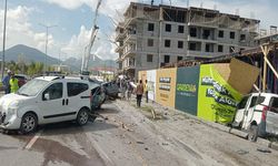 Erzurum’da şoke eden kaza: Beton mikseri onlarca aracı biçti