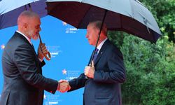 Erdoğan, Edi Rama buluşmasında o an! “Kardeşim…”