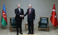 Cumhurbaşkanı Erdoğan Aliyev ile bir araya geldi