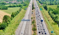 Yollarda bayram trafiği!
