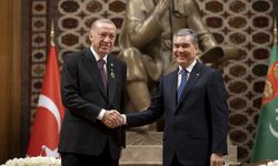 Cumhurbaşkanı Erdoğan Berdimuhammedov ile görüştü