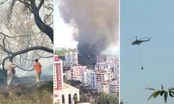 Antalya’da 3 farklı noktada orman yangını çıktı