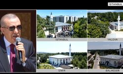 Erdoğan Milli Savunma Üniversitesi Camii’nin açılışını yaptı