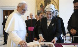 Emine Erdoğan, Papa 14. Leo ile görüştü! Flaş Gazze çağrısı