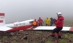 Kaçkar Dağları'nda uçak kazası: Pilot öldü! Kadın yolcu yaralı