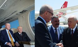 Erdoğan ile Bahçeli arasında samimi diyalog! Yan yana yolculuk ettiler...