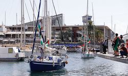 Onlarca tekne İsrail'e karşı yola çıktı
