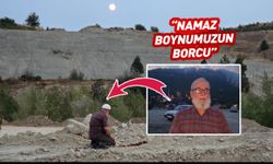 Evini terk etti namazı asla! Ahmet amcanın ibadet aşkı