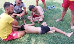 Çocuğu son anda babası kurtardı