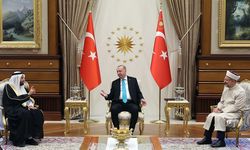 Cumhurbaşkanı Erdoğan Tevfik er-Rabia'yı kabul etti