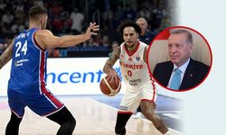 Erdoğan'dan A Milli Erkek Basketbol Takımı'na tebrik