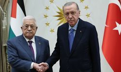 Cumhurbaşkanı Erdoğan Mahmud Abbas ile bir araya geldi
