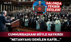 Erdoğan böyle haykırdı: Netanyahu denilen kâfir…