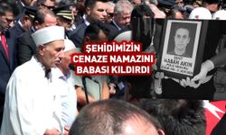 Şehit babasının zor görevi! Evladının namazını kıldırdı