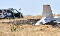 İzmir'de eğitim uçağı düştü! Pilot hayatını kaybetti
