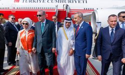 Cumhurbaşkanı Erdoğan Katar’da böyle karşılandı