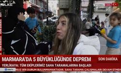 "Altımdan koltuk gitti çok kötü düştüm" İstanbul'daki deprem anını bu sözlerle anlattı
