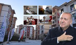 Cumhurbaşkanı Erdoğan'a teşekkür: Evim hayallerimizden bile daha güzel
