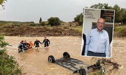 Foça'dan üzücü haber: Bülent Kaptanoğlu sel sularına kapıldı