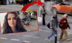 Oyuncu İrem Helvacıoğlu'na motosiklet çarptı