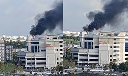Pendik'te hastanede yangın çıktı