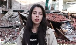 Sındırgı'da peş peşe depremler! Çöken binaları ÜLKE TV görüntüledi