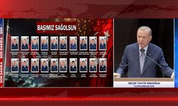 Cumhurbaşkanı Erdoğan 20 şehidimizin ismini tek tek saydı