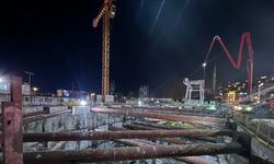 Beşiktaş Kabaştaş'ta metro inşaatı çöktü