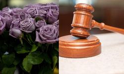 Eşine "çiçek" gönderen koca suçlu sayıldı