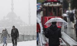 Kar ve sağanak kapıda! Meteoroloji’den İstanbul dahil birçok ile uyarı!