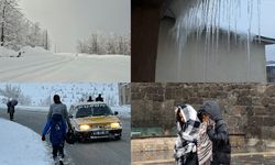 Meteoroloji uyarmıştı! Her yer beyaza büründü